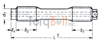 DIN 2510 Part 3 Type ZU with Long Thread 