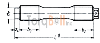 DIN 2510 Part 3 Type ZU with Long Thread 
